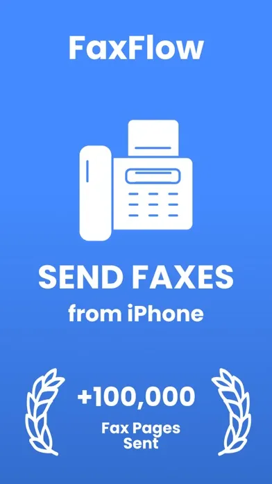 Zrzuty ekranu FaxFlow - Send Fax From iPhone