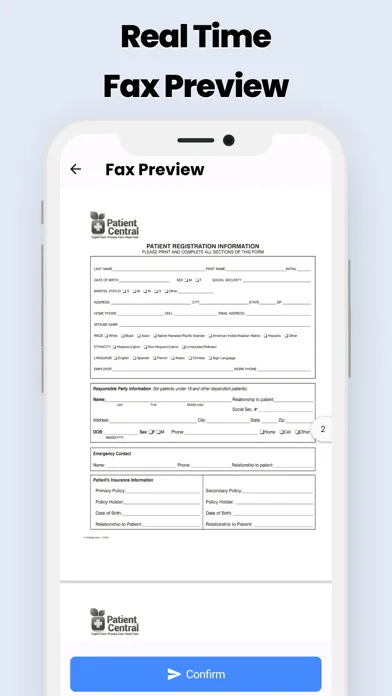 Zrzuty ekranu FaxFlow - Send Fax From iPhone