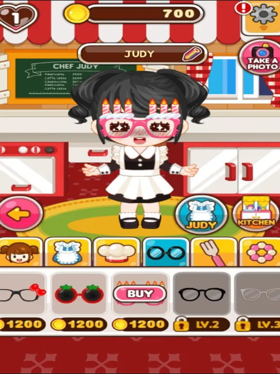 女生游戏® - 儿童都爱玩的模拟做饭游戏 iPad 應用截圖