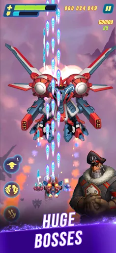HAWK: Airplane Space games स्क्रीनशॉट