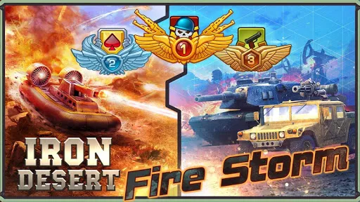 Iron Desert - Fire Storm Ekran Görüntüleri