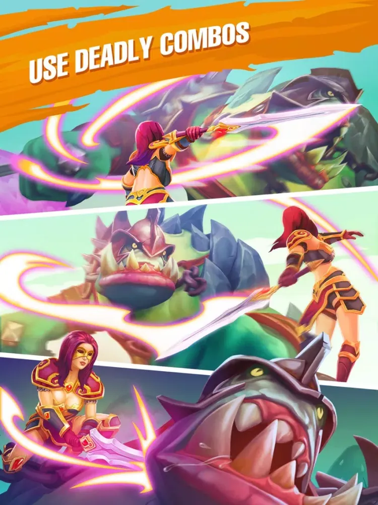 Clicker: Juggernaut Champions iPad  स्क्रीनशॉट