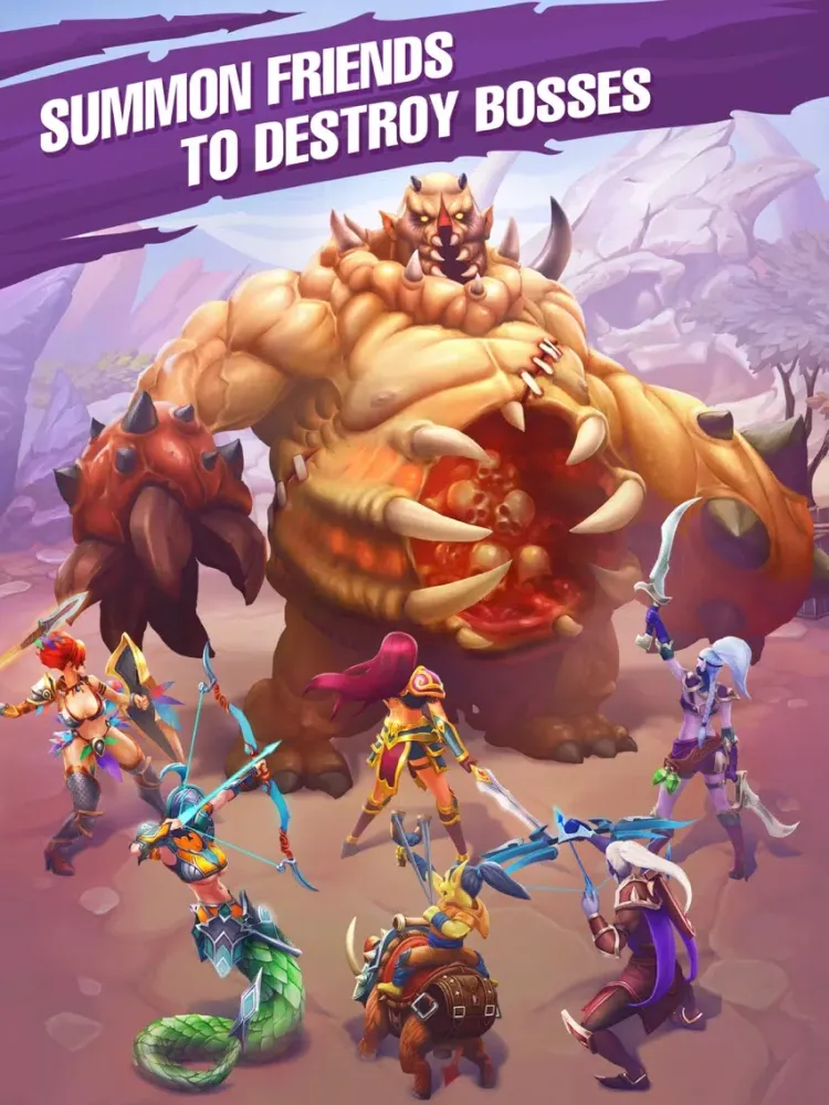 Clicker: Juggernaut Champions iPad  स्क्रीनशॉट