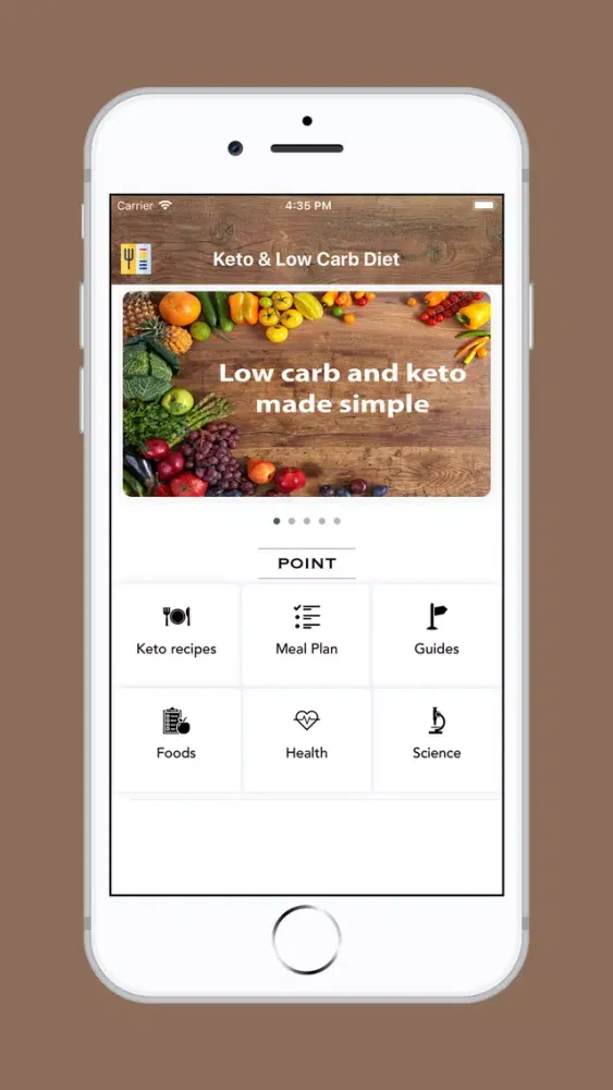 Zrzuty ekranu Keto & Low Carb Diet