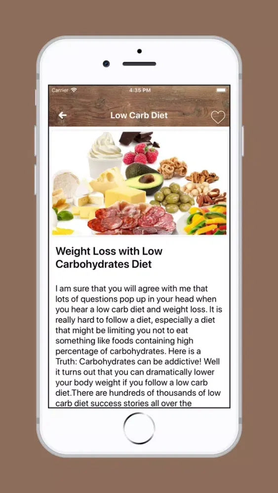 Zrzuty ekranu Keto & Low Carb Diet