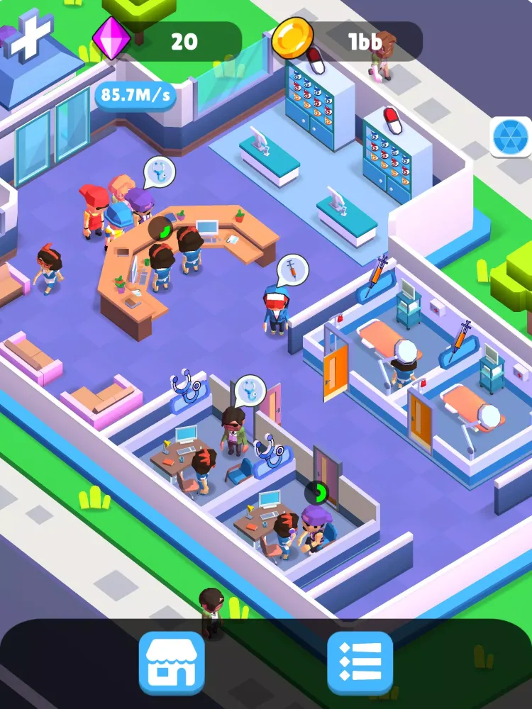 Capturas de pantalla de My Little Hospital