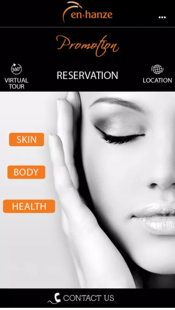 Capturas de tela do Enhanze Aesthetics Clinic