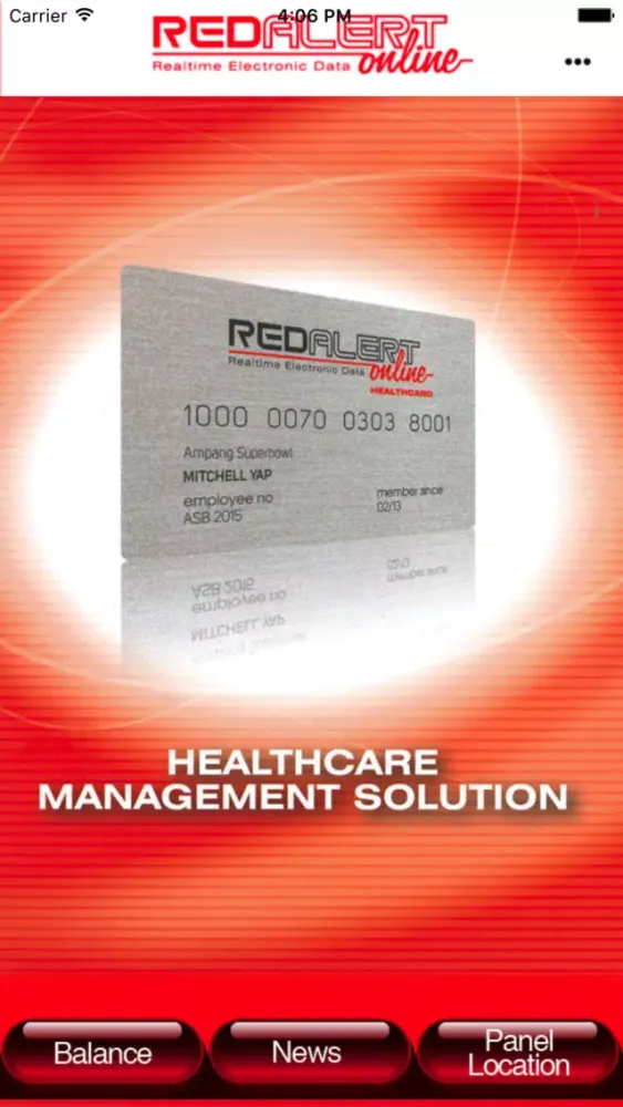 RedAlertCard 스크린샷