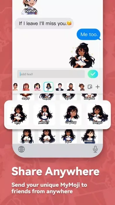 MyMoji Keyboard-AI Emoji Screenshots