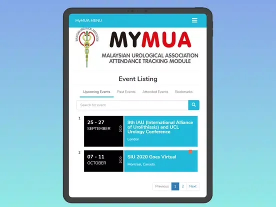 MyMUA Events iPad  سکرین شاٹس