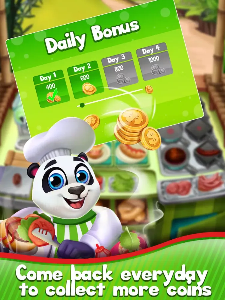 My Chef Panda: Cook Restaurant iPad  Ekran Görüntüleri