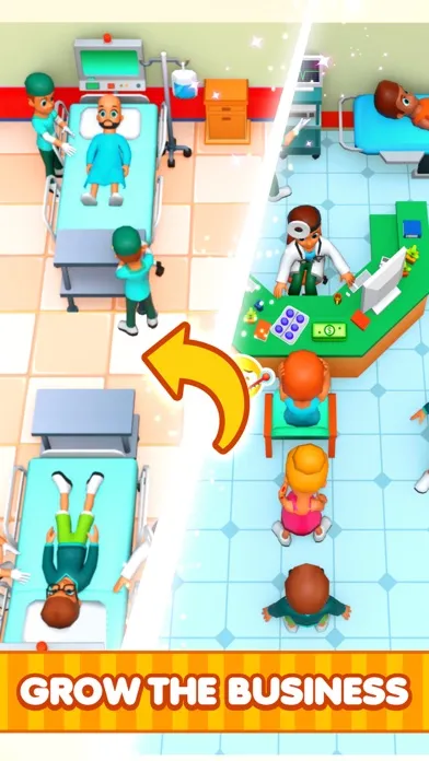 Captures d'écran de My Doctor: Idle Hospital Game