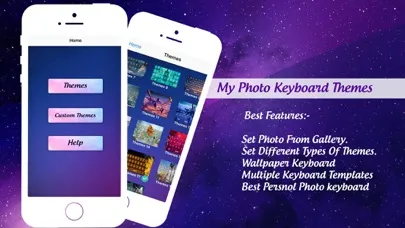 Capturas de tela do My Photo Keyboard Themes