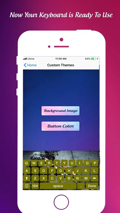 Capturas de tela do My Photo Keyboard Themes