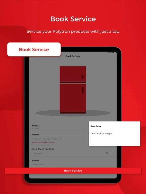 ภาพหน้าจอของ My Polytron iPad 