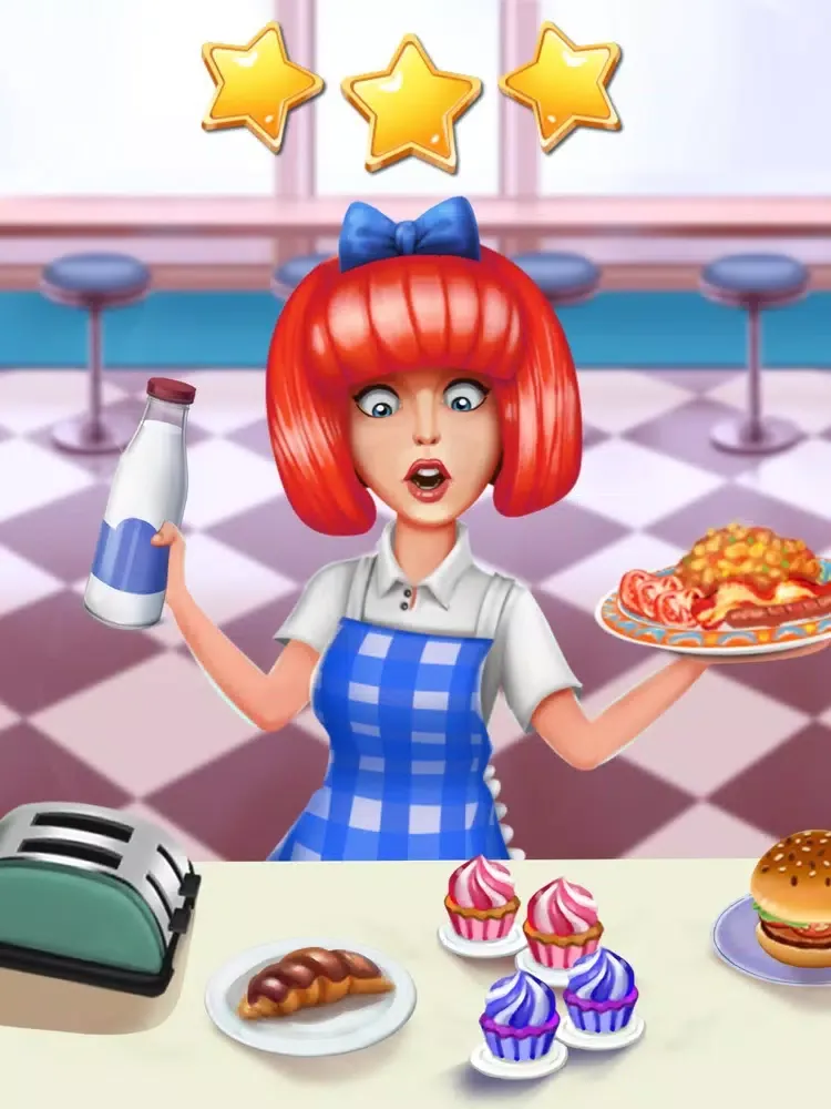 Capturas de tela do My Rush Hour Chef: Café Fever iPad 