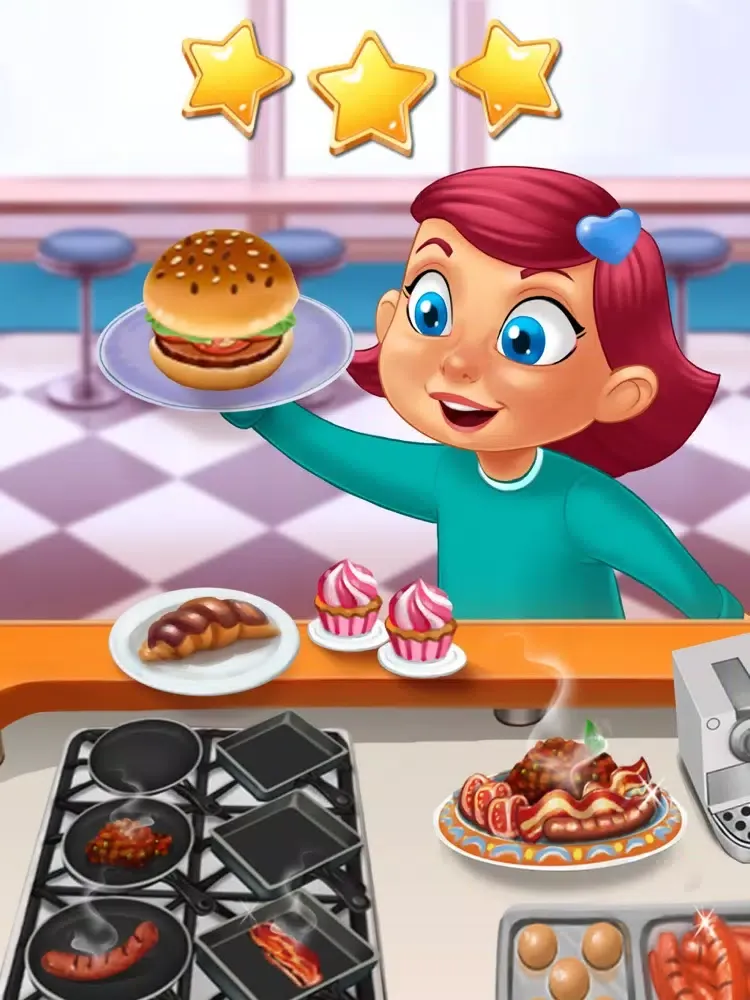 Capturas de tela do My Rush Hour Chef: Café Fever iPad 