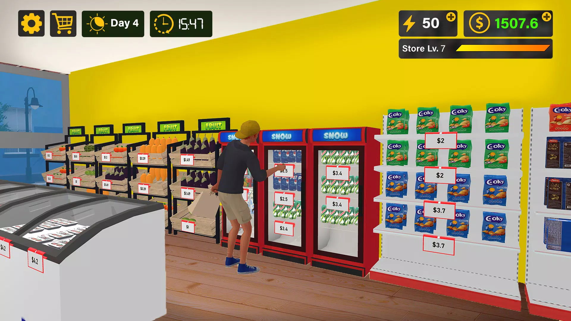 Supermarket 3D Simulation Game的應用截圖1