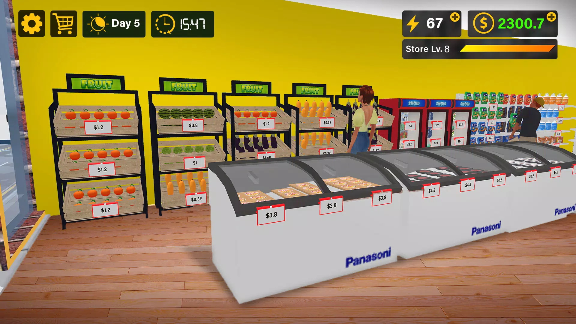 Supermarket 3D Simulation Game的應用截圖2