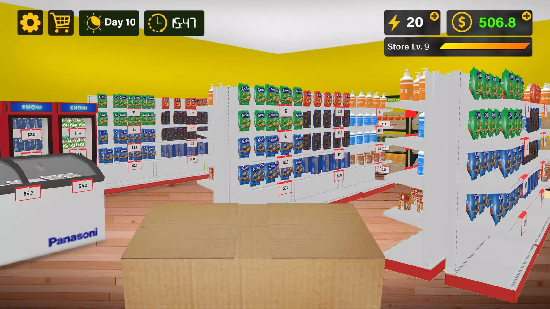 Supermarket 3D Simulation Game Screenshots