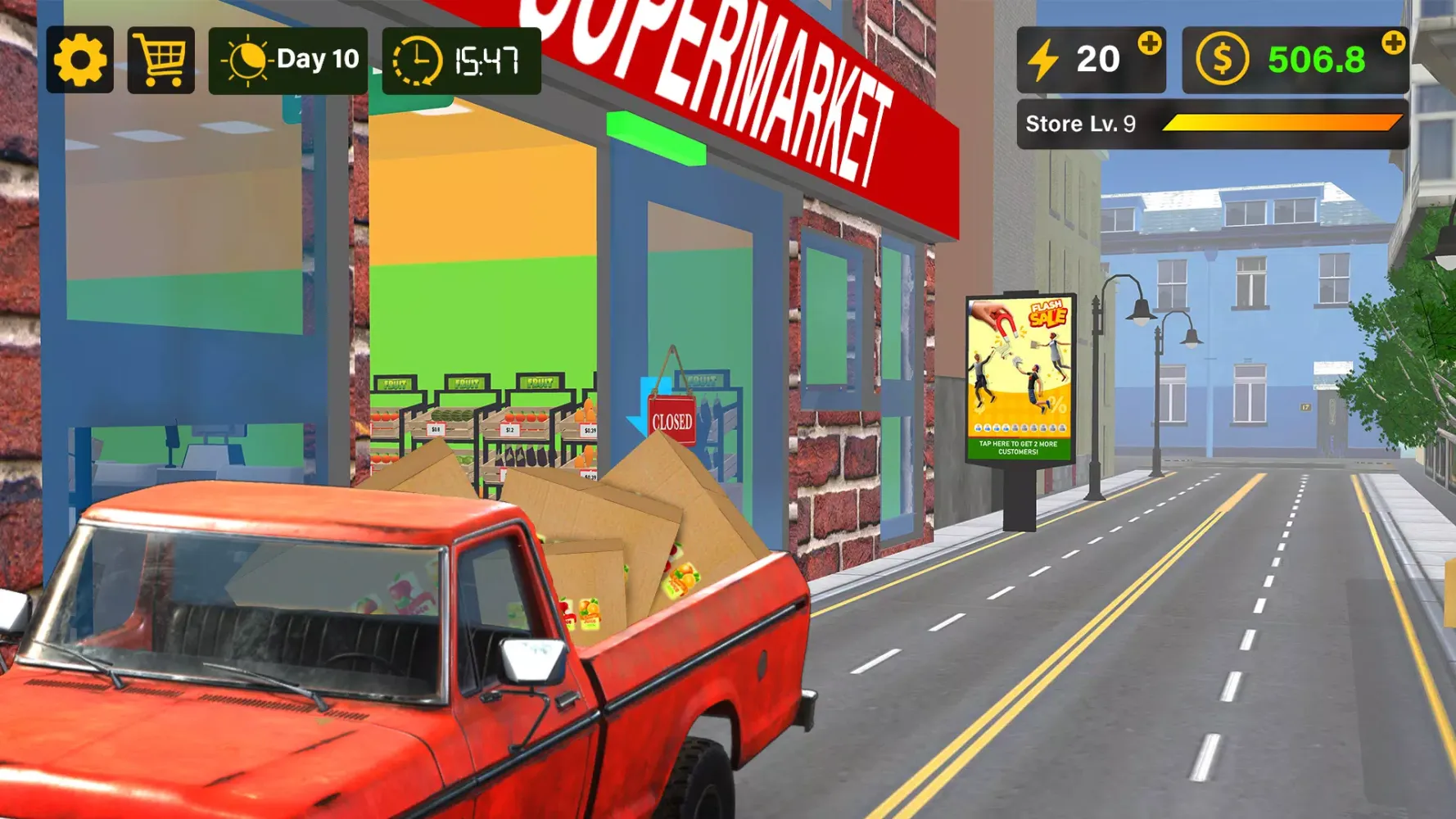 Supermarket 3D Simulation Game Screenshots