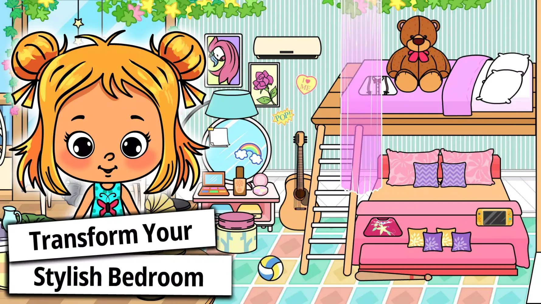 Tizi Town Mini Home Decoration سکرین شاٹس