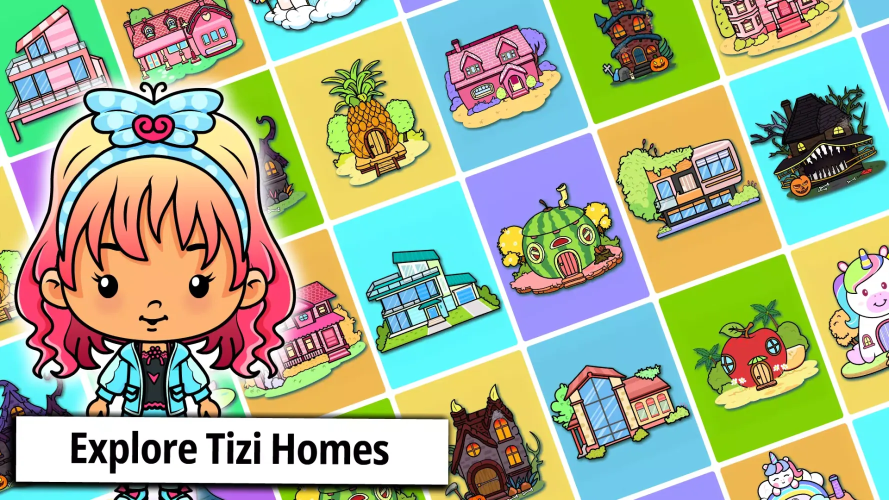 Tizi Town Mini Home Decoration سکرین شاٹس
