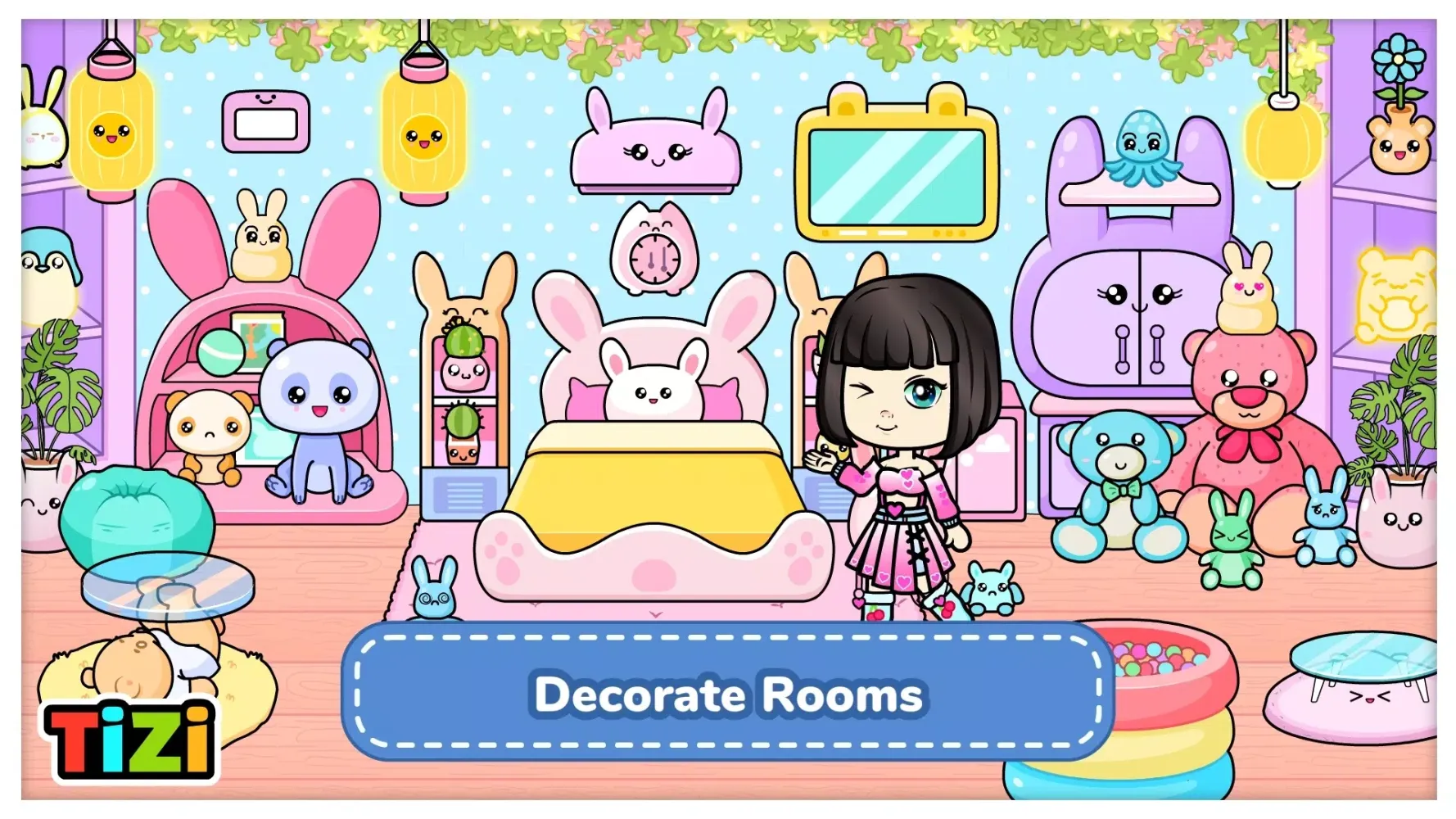 Tizi Dolls: Cute Kawaii World স্ক্রিনশট