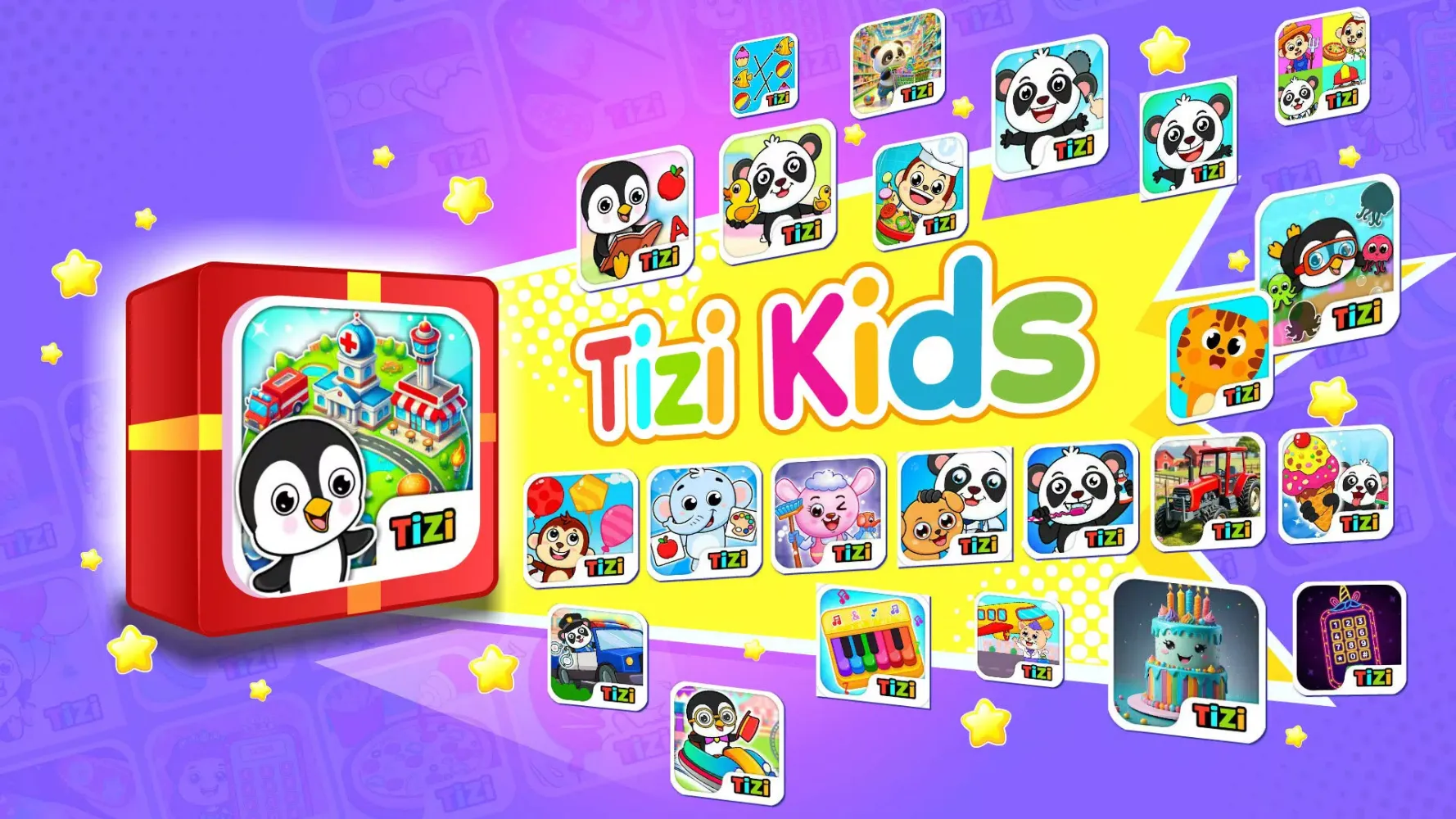 Capturas de tela do Tizi Mini World - Kids Games
