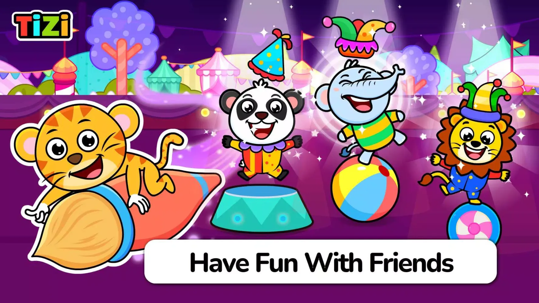 Capturas de tela do Tizi Mini World - Kids Games