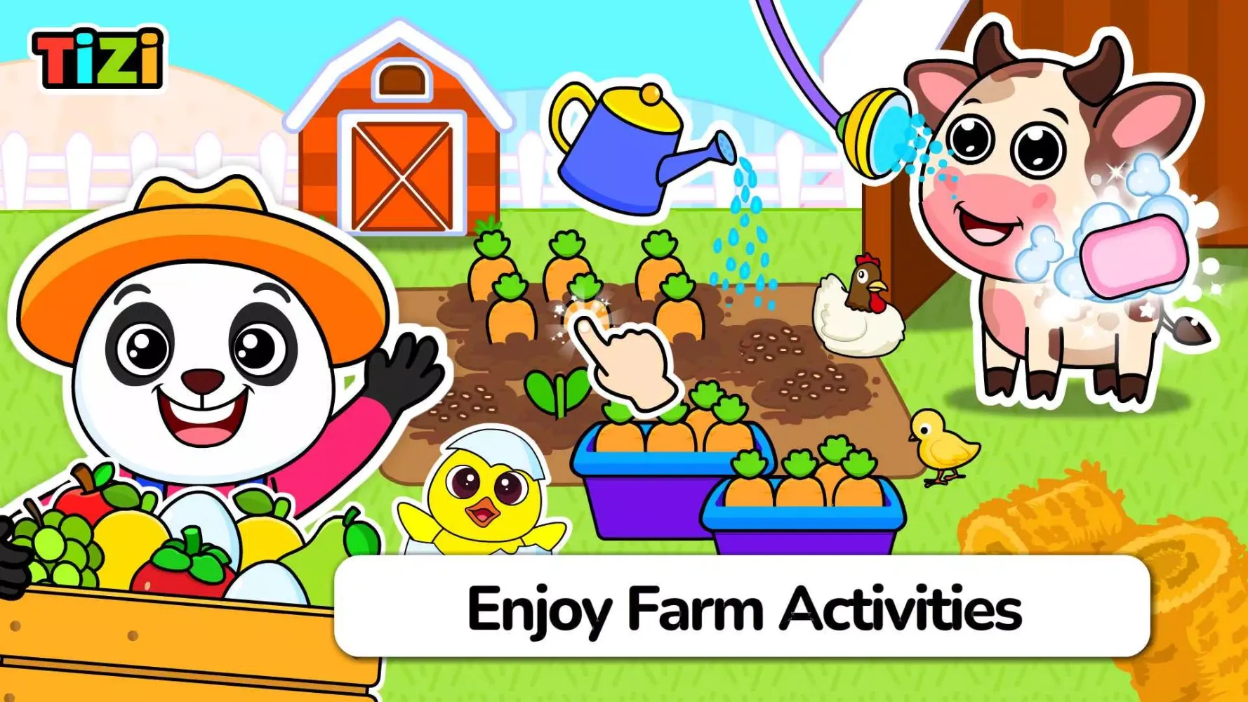Capturas de tela do Tizi Mini World - Kids Games