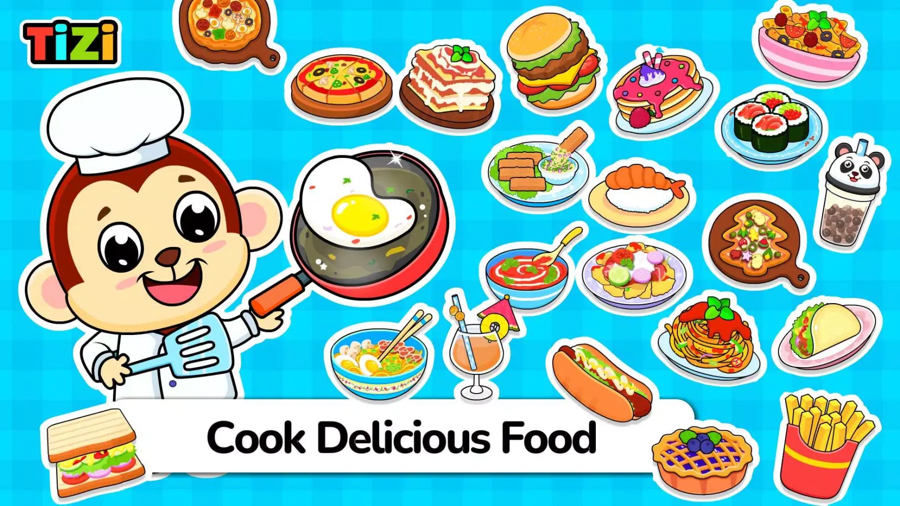 Capturas de tela do Tizi Mini World - Kids Games