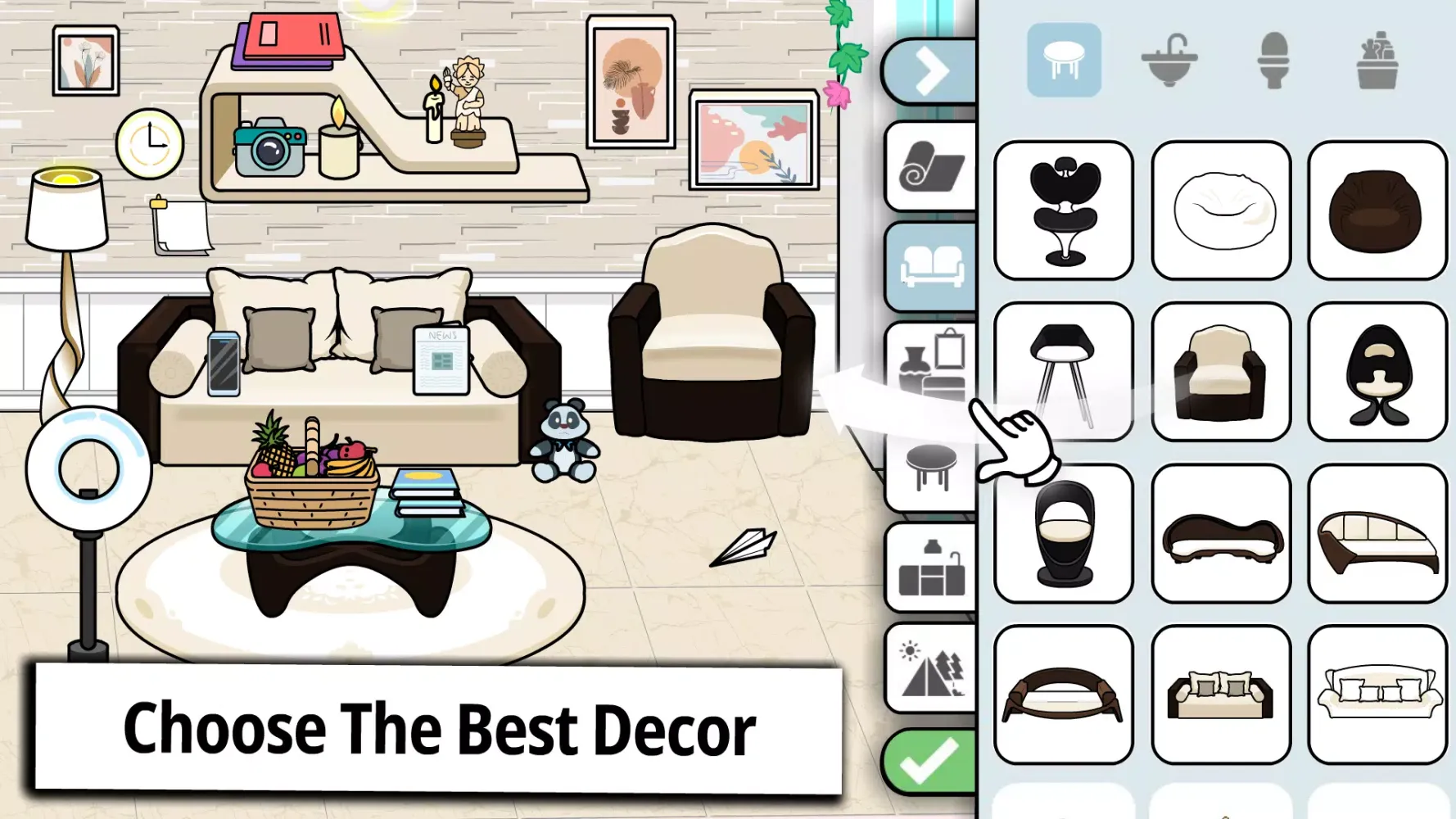 Скриншоты Tizi Modern Home & Room Design