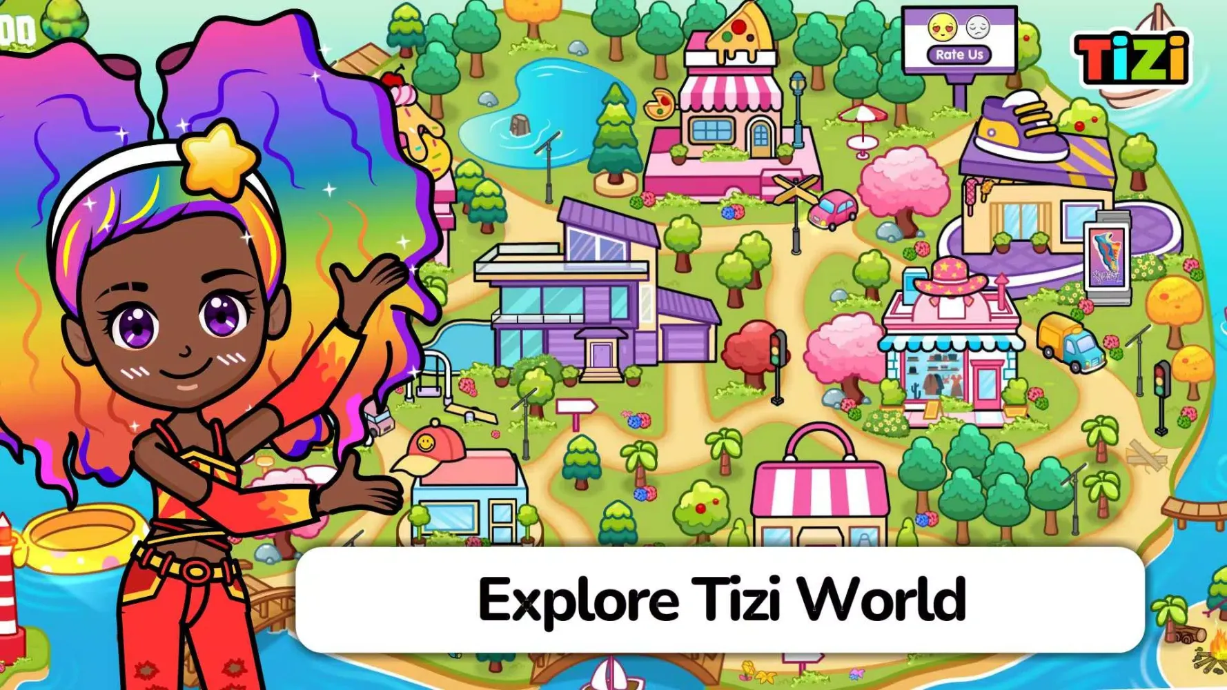 Tizi Girls World Screenshots