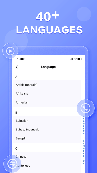 Screenshot di TelTranslator
