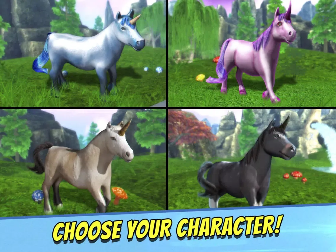Zrzuty ekranu My Unicorn Horse Riding . Free Unicorns Dash Game For Little Girls and Boys iPad 