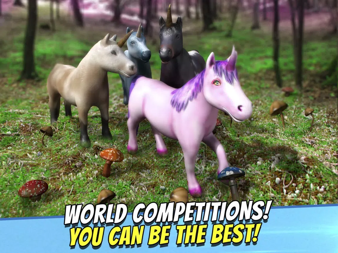 Zrzuty ekranu My Unicorn Horse Riding . Free Unicorns Dash Game For Little Girls and Boys iPad 