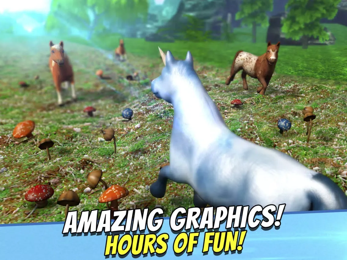 Zrzuty ekranu My Unicorn Horse Riding . Free Unicorns Dash Game For Little Girls and Boys iPad 