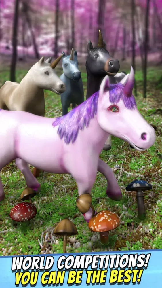 Zrzuty ekranu My Unicorn Horse Riding . Free Unicorns Dash Game For Little Girls and Boys