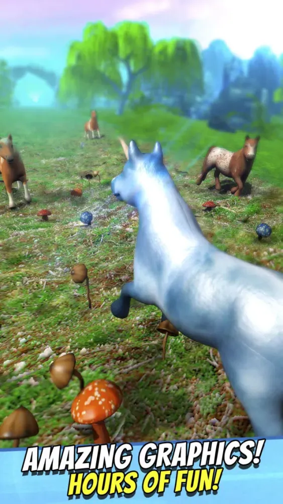 Zrzuty ekranu My Unicorn Horse Riding . Free Unicorns Dash Game For Little Girls and Boys