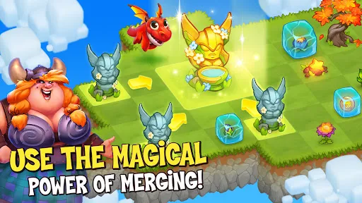 Tangkapan skrin Merge World Above Magic Puzzle