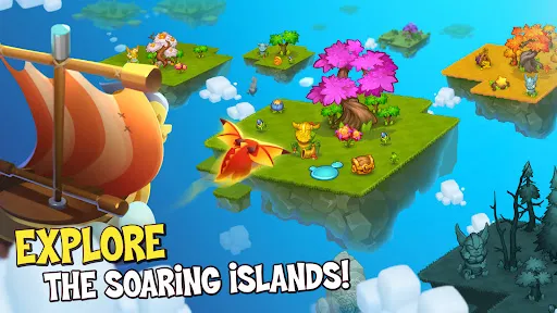 Tangkapan skrin Merge World Above Magic Puzzle