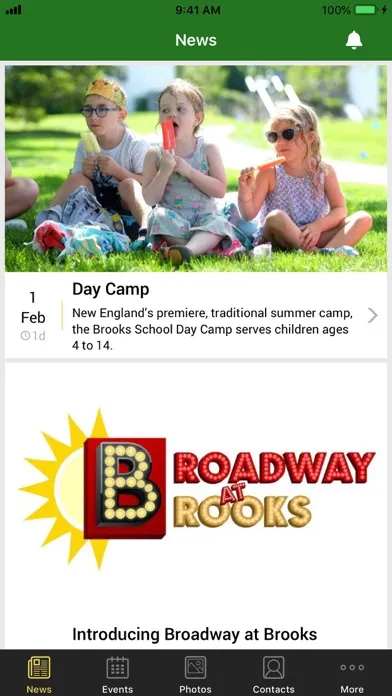 Zrzuty ekranu Brooks School Summer Programs