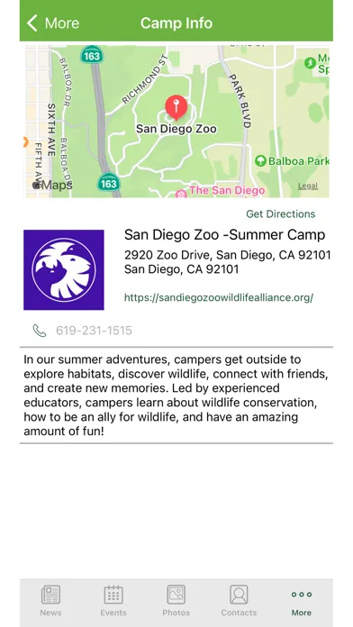 San Diego Zoo Education 스크린샷