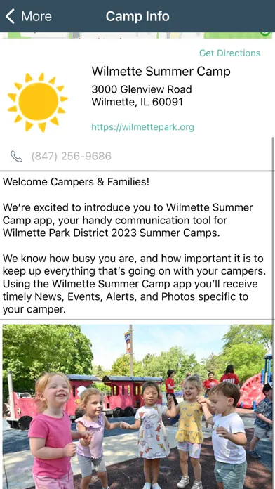 Capturas de pantalla de Wilmette Summer Camp