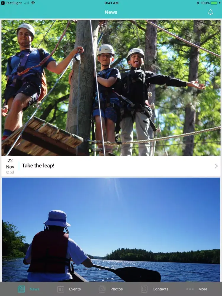 Zrzuty ekranu YMCA Hayo-Went-Ha Camps iPad 