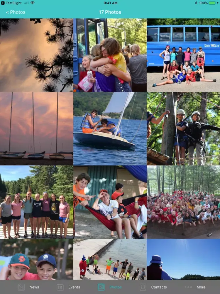 Zrzuty ekranu YMCA Hayo-Went-Ha Camps iPad 