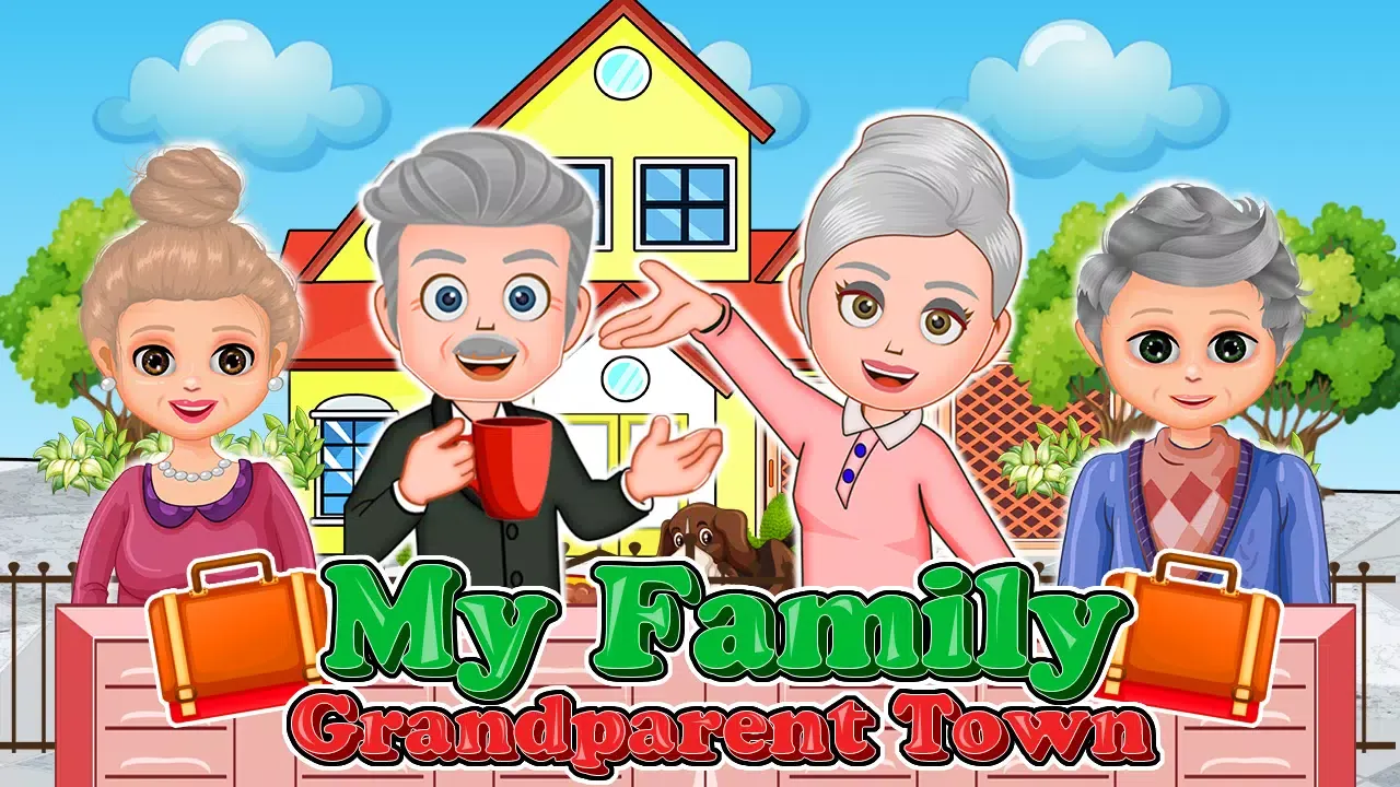 Tangkapan layar My Family Town : Grandparents