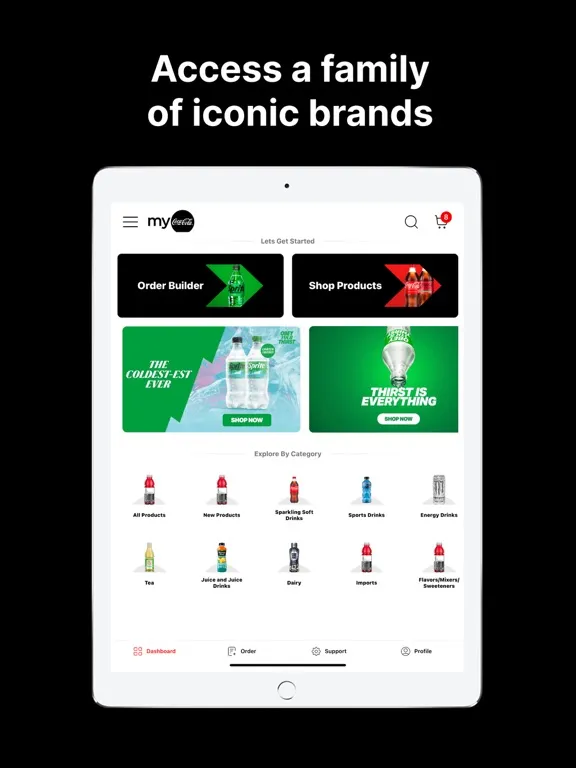 myCoke iPad  স্ক্রিনশট