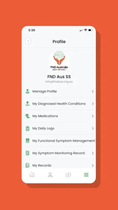 Capturas de pantalla de FND Aus App